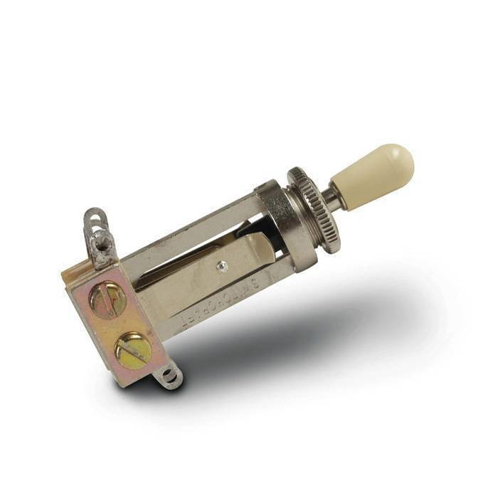 Gibson Straight Type Toggle Switch w/ Creme Cap