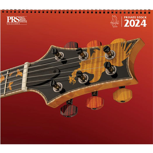 Paul Reed Smith (PRS) 2024 Private Stock Calendar