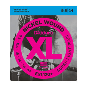 D'Addario EXL120+ Nickel Wound Super Light Plus 9.5-44