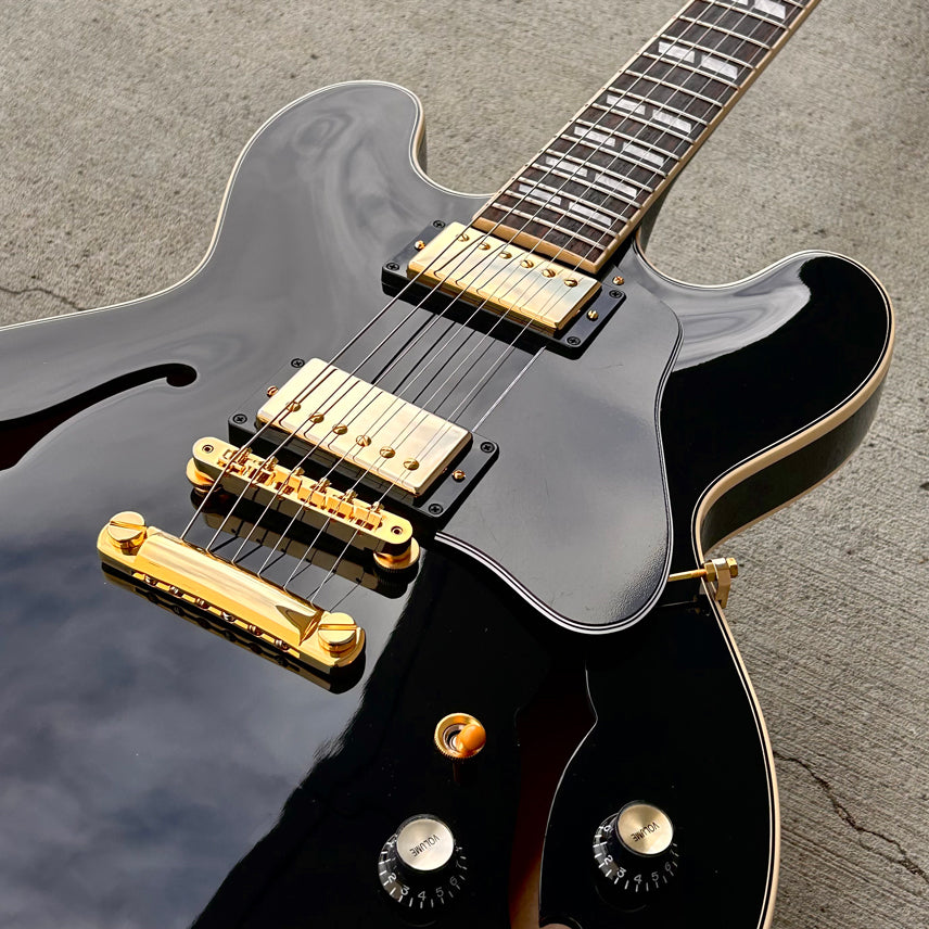 Gibson ES-345 Ebony w/Case - Guitarworks