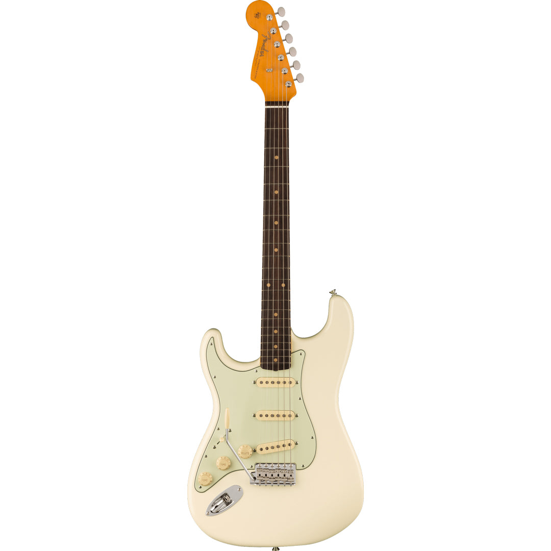 Fender American Vintage II 1961 Stratocaster Rosewood Fingerboard Olympic White Left Handed
