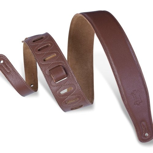 Levy's M26GF-BRN Garment Leather Guitar Strap