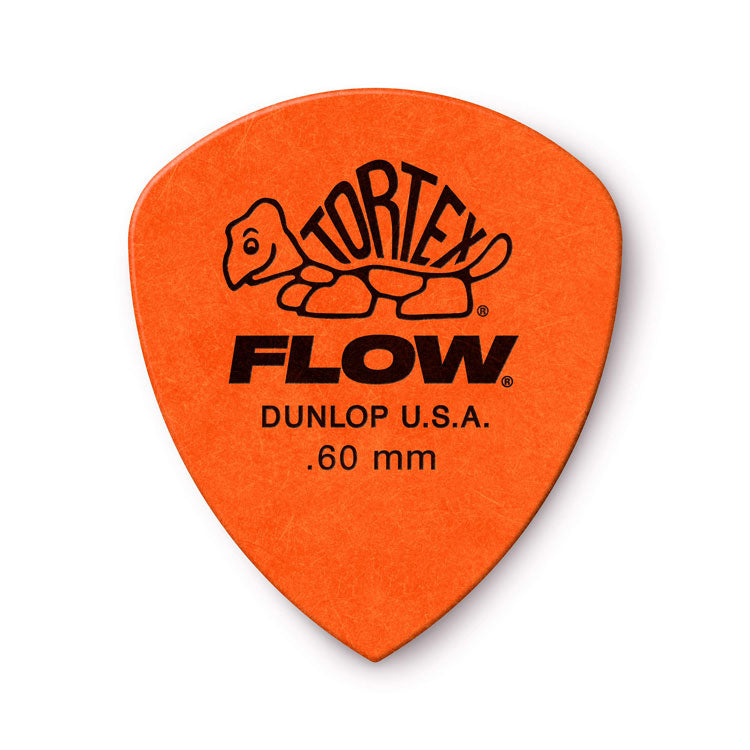 Jim Dunlop Tortex Flow 12 Pick Pack .60mm 558P.60