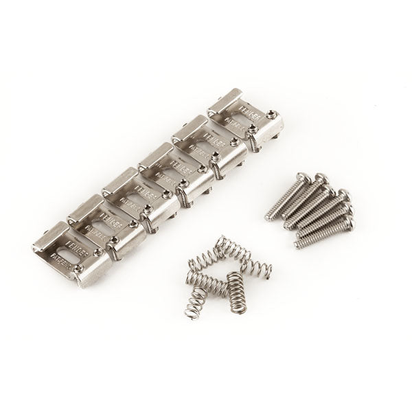 Fender Pure Vintage Stratocaster Pat. Pend Saddle Kit Nickel-Plated