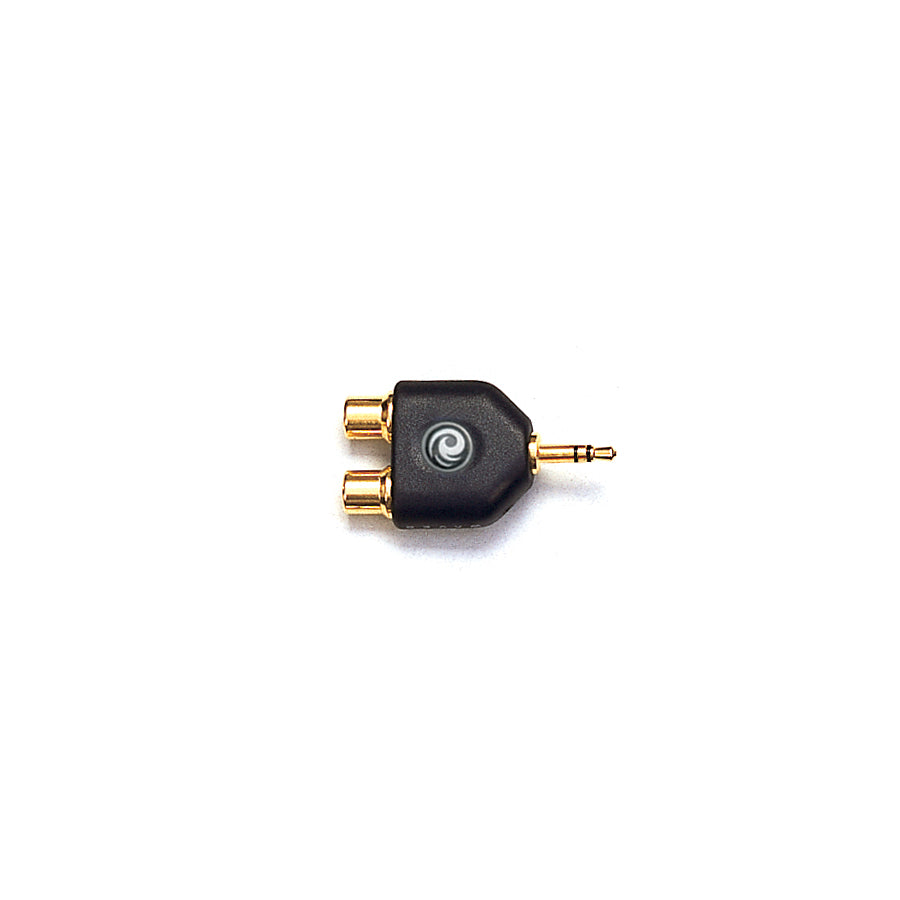 D'Addario 1/8 Inch Male Stereo to Dual RCA Female Adapter