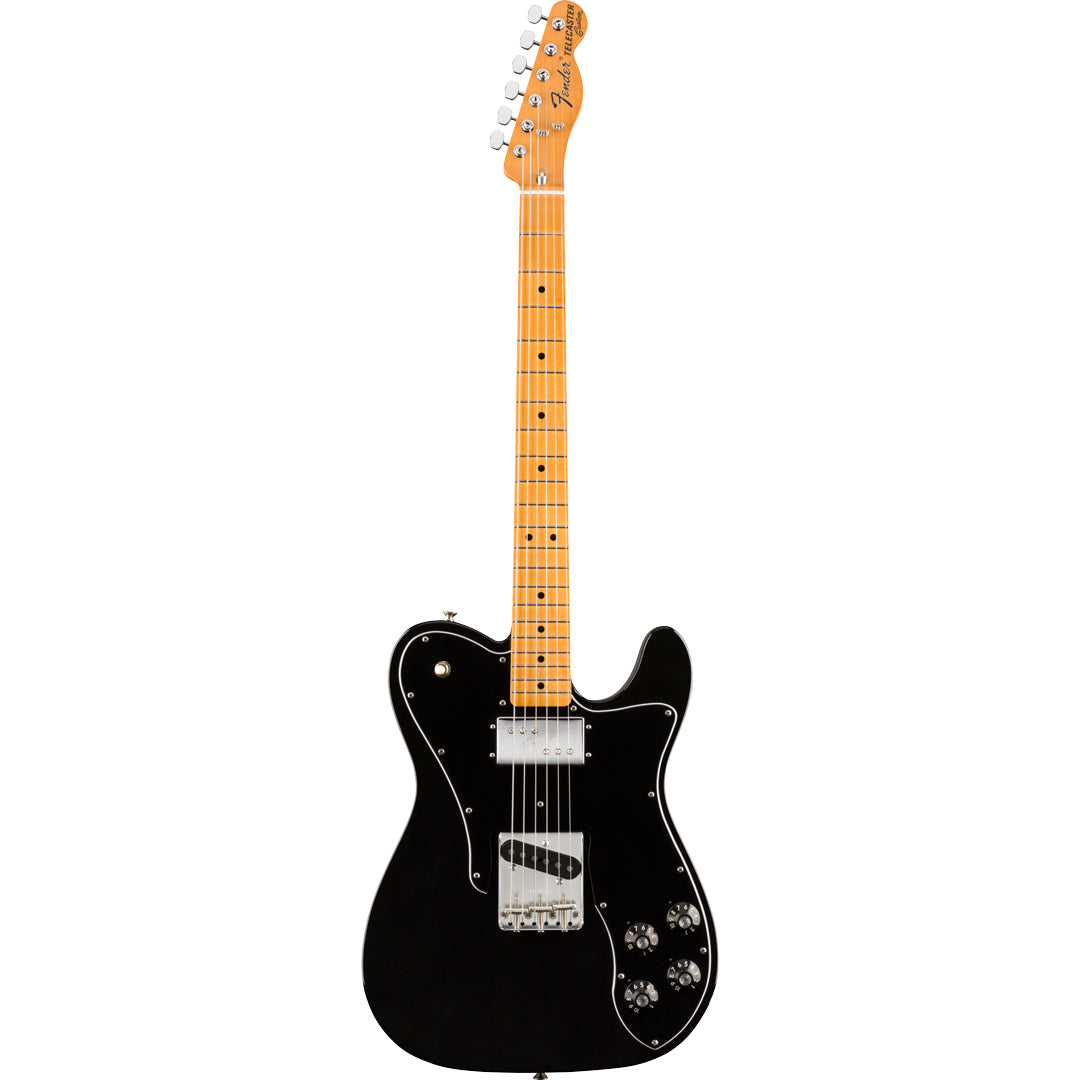 Fender Vintera '70s Telecaster Custom Maple Fingerboard Black w/Bag