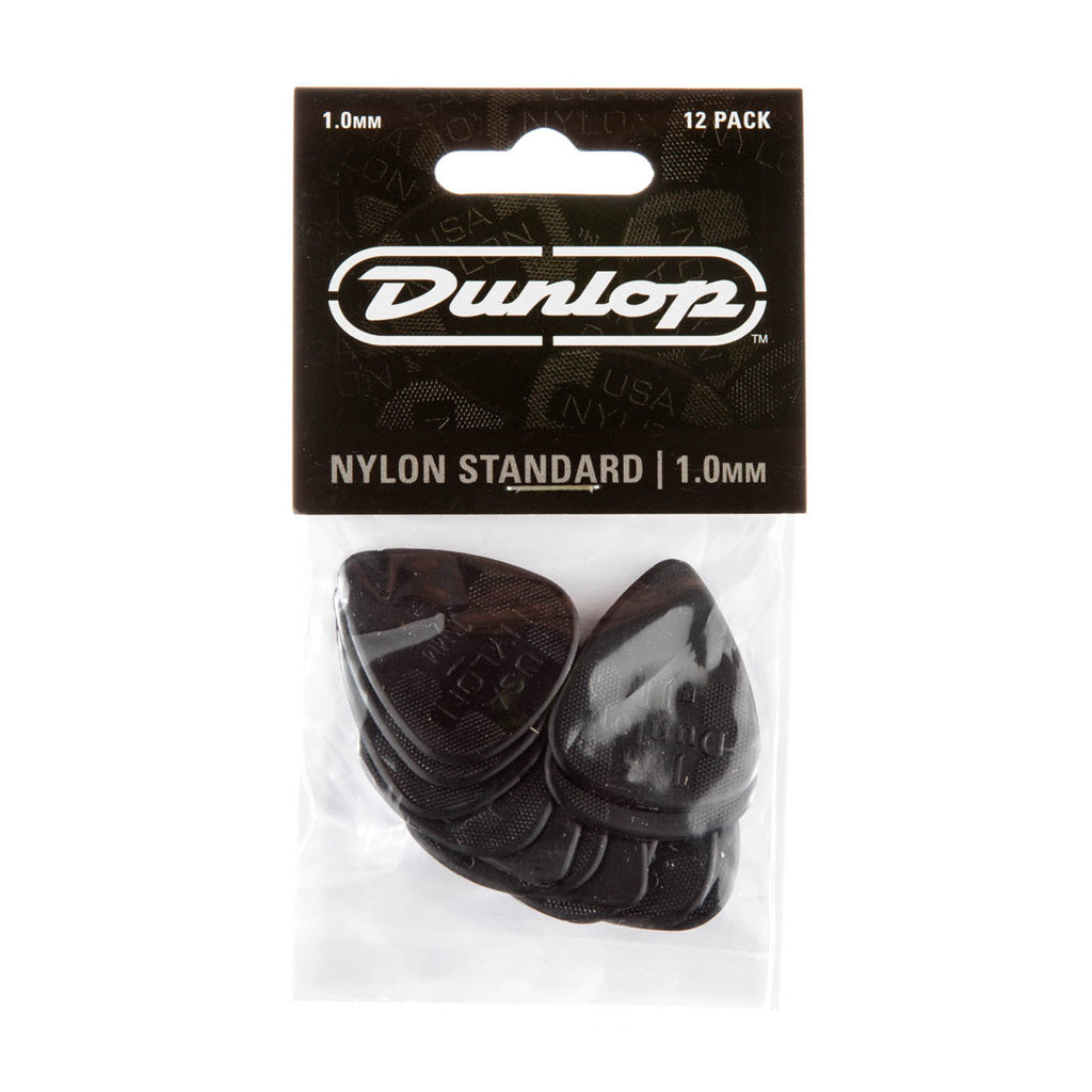Dunlop Nylon Standard 1.0mm Pick 12 Pack