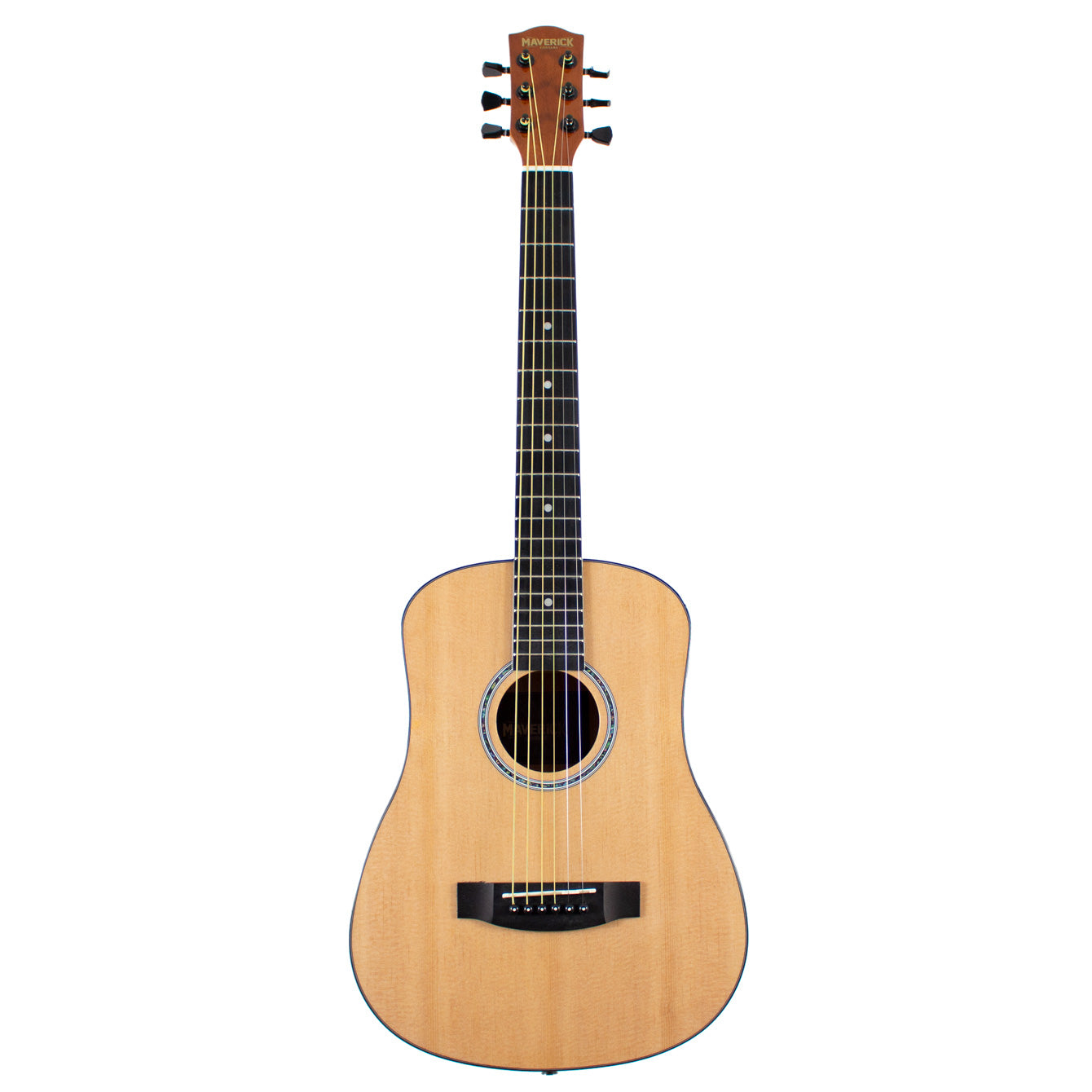 Maverick Guitars 1/2 Size Acoustic Natural w/Gig Bag M12A-NA
