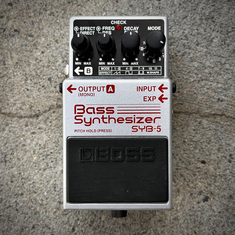 Used Boss SYB-5 Bass Synthesizer