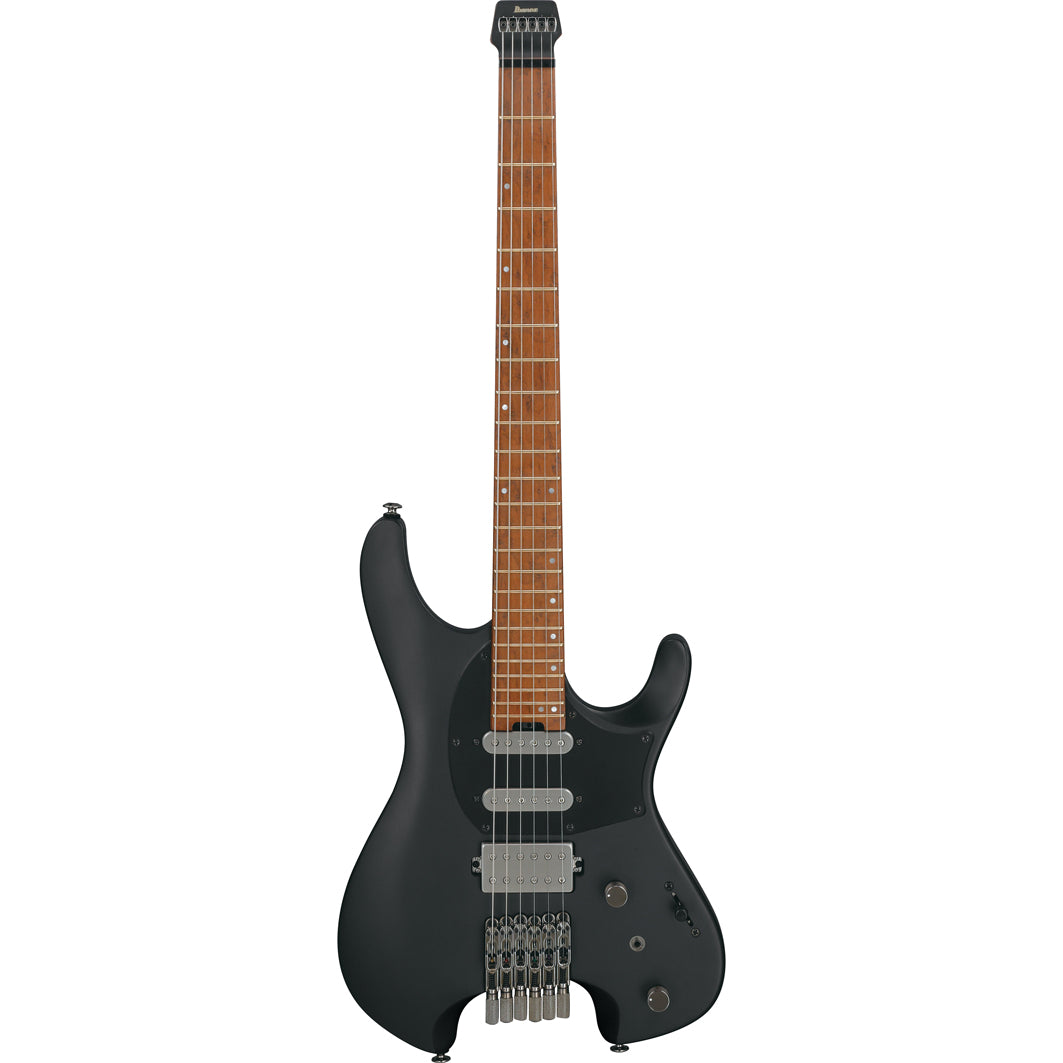 Ibanez Q54BKF Black Flat Headless 6-String Electric Guitar w/Gig Bag