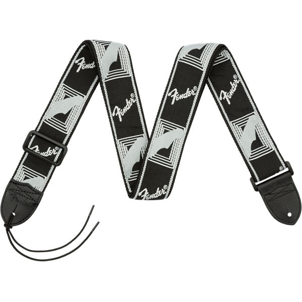 Fender Monogram Guitar Strap Black/Light Grey/Dark Grey