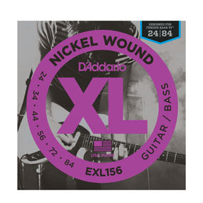 D'Addario EXL156 Nickel Wound Fender Bass VI 24-84