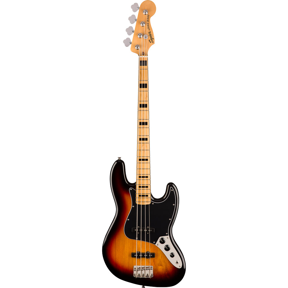 Squier Classic Vibe 70's Jazz Bass Maple Fingerboard 3-Colour Sunburst