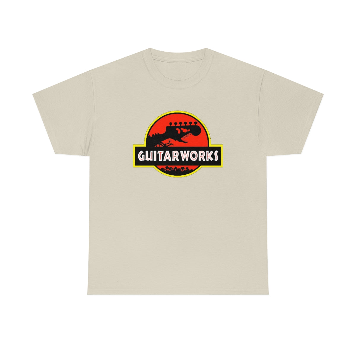 Guitarworks Jurassic Sand Unisex Heavy Cotton T-Shirt