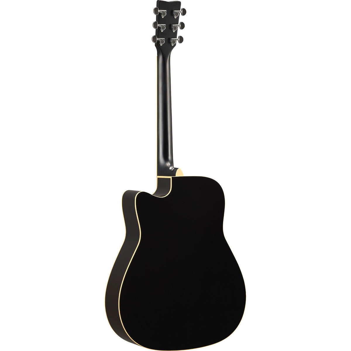 Yamaha FGC-TA Transacoustic Cutaway Black