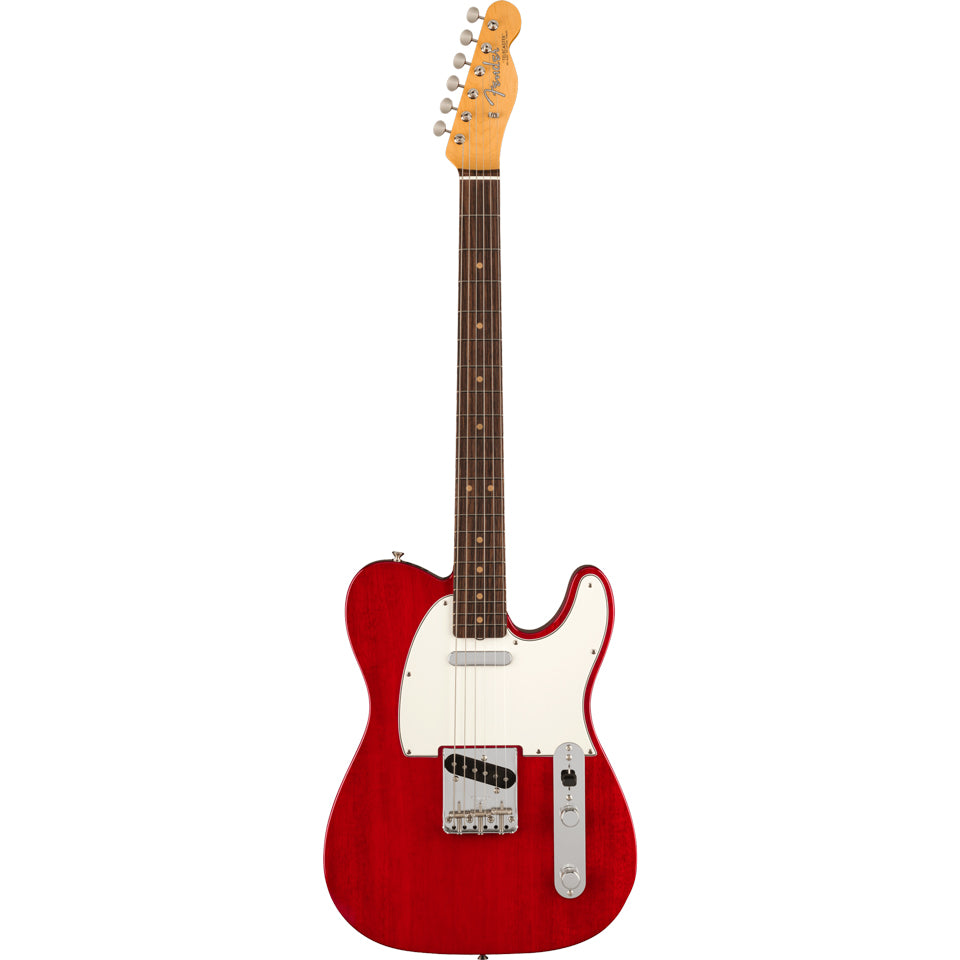 Fender American Vintage II 1963 Telecaster Rosewood Fingerboard Crimson Red Transparent