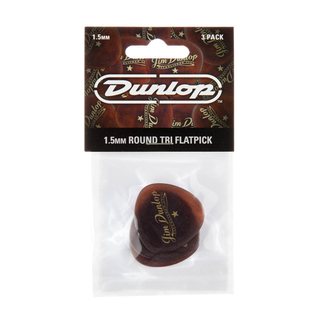 Jim Dunlop Americana Round Triangle Picks 3 Pack 494P101