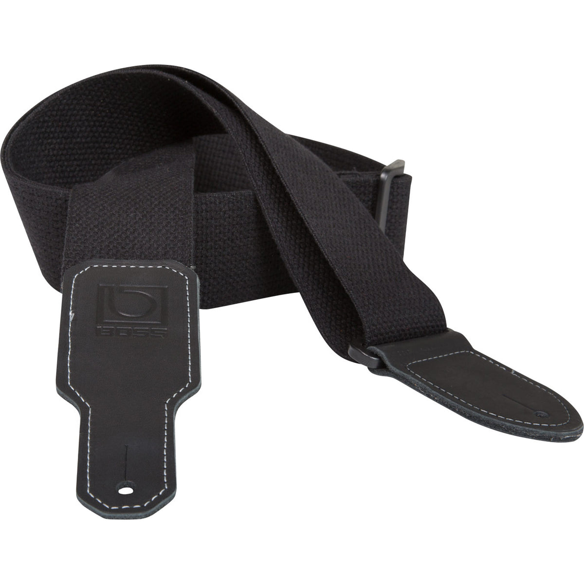 Boss 2'' Black Cotton Guitar Strap BSC-20-BLK
