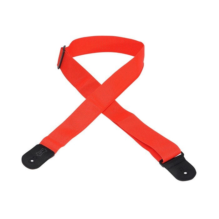 Levy's M8POLY-RED Polypropylene Guitar Strap