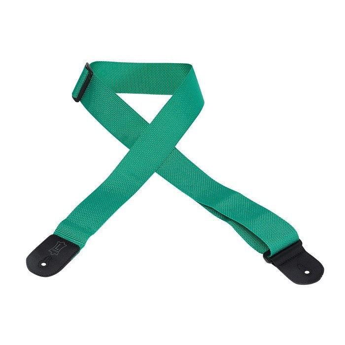 Levy's M8POLY-GRN Polypropylene Guitar Strap