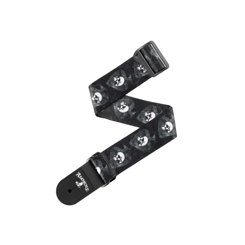 D'Addario Alchemy Woven Guitar Strap Death Club 50AL11