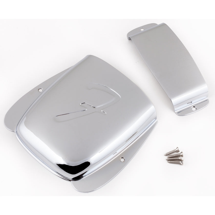 Fender Pure Vintage Jazz Bass Ashtray Cover Set Chrome