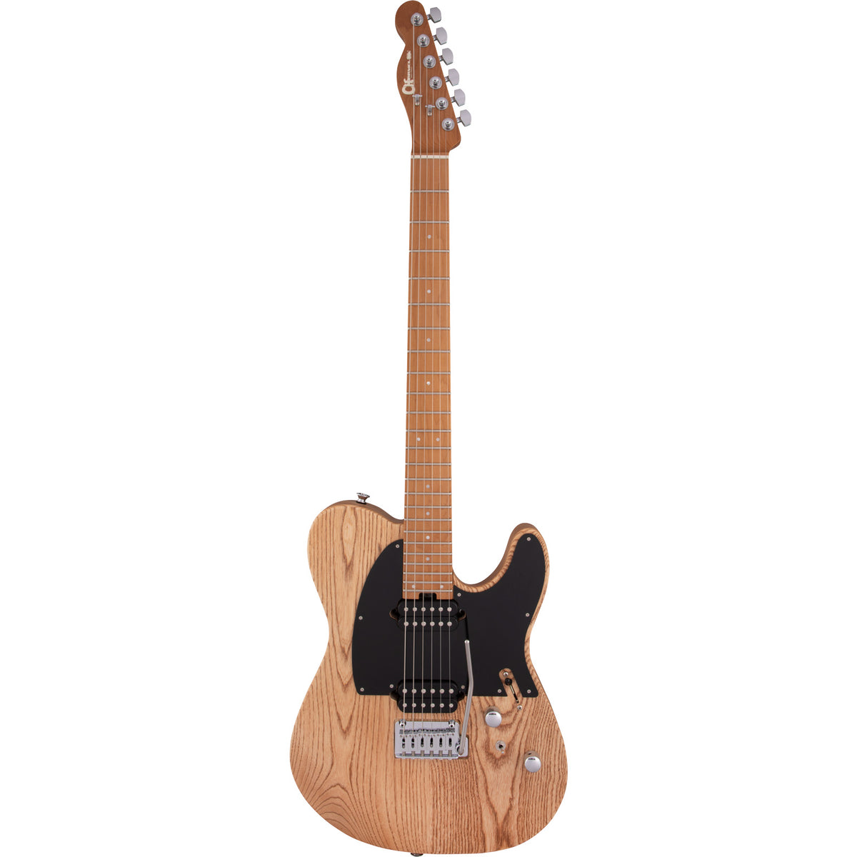 Charvel Pro-Mod So-Cal Style 2 24 HH 2PT CM Caramelized Maple Fingerboard Natural Ash