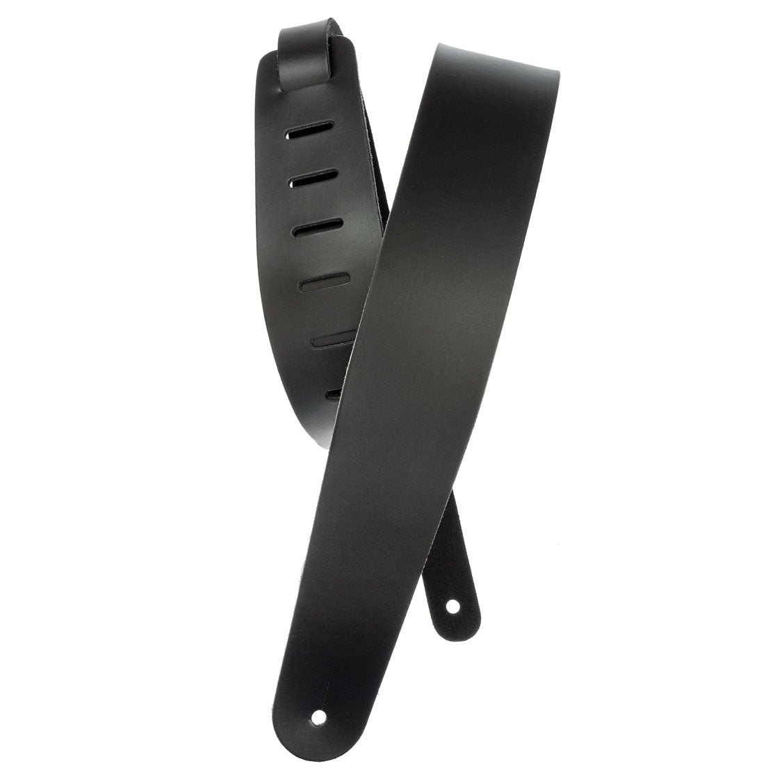 D'Addario Classic Leather Guitar Strap Black
