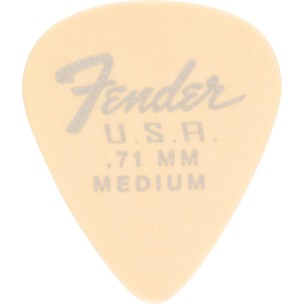 Fender Dura-Tone Delrin Pack .71 351 Shape 12 Pack Olympic White