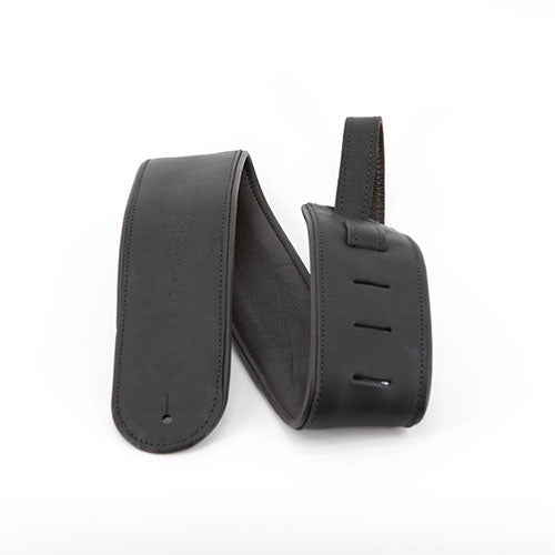 Martin Guitar Strap Black Rolled Leather 18A0029