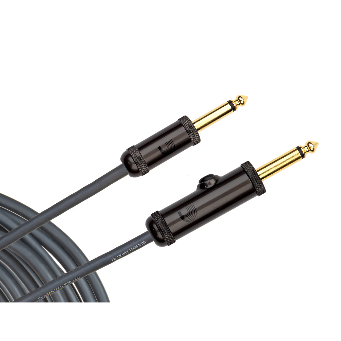 D'Addario Circuit Breaker Momentary Mute Instrument Cable 30 feet