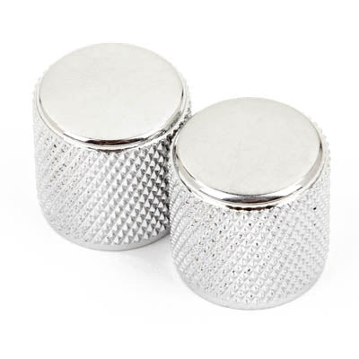 Fender Telecaster/Precision Bass Knobs Knurled Chrome