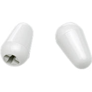 Fender Stratocaster Switch Tips (2) White