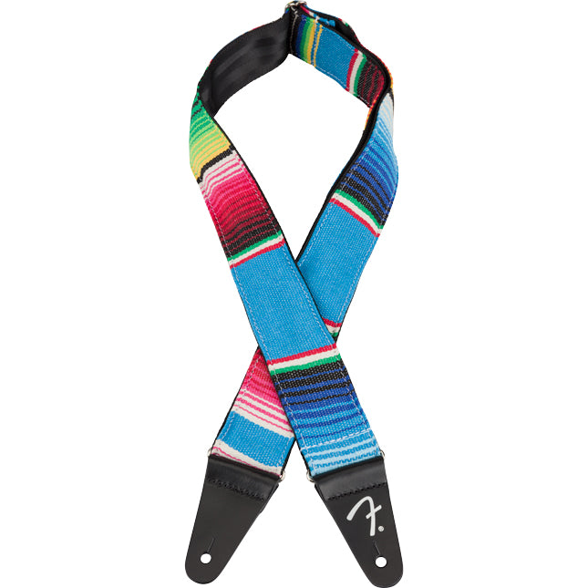 Fender  Serape Strap Blue Multi 2"