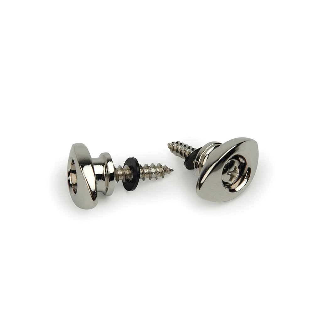 D'Addario Elliptical End Pins Chrome PWEEP202