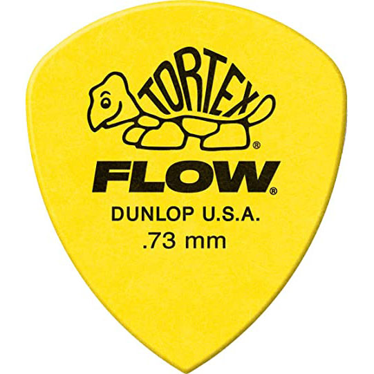 Jim Dunlop Tortex Flow 12 Pick Pack .73mm 558P.73