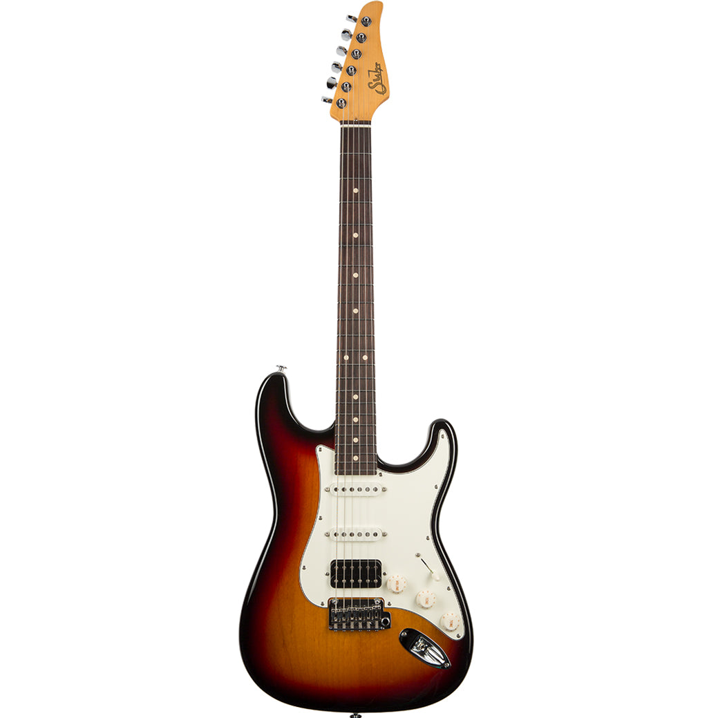 Suhr Classic S HSS Rosewood Fingerboard 3-Tone Burst