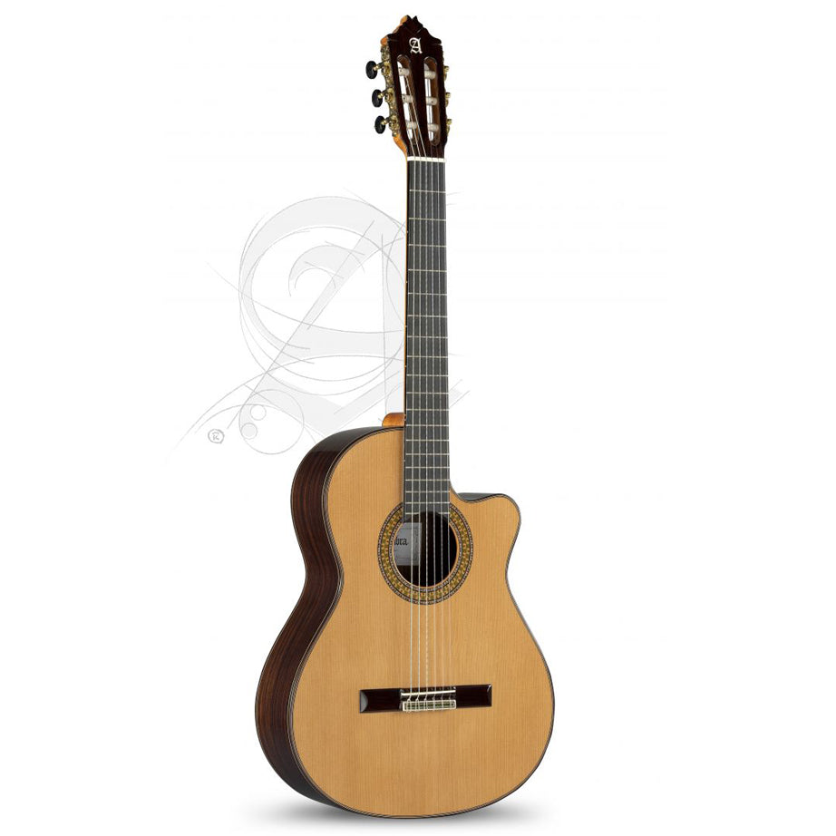 Alhambra 9P CW E2 Fishman Pickup Classical Guitar w/case
