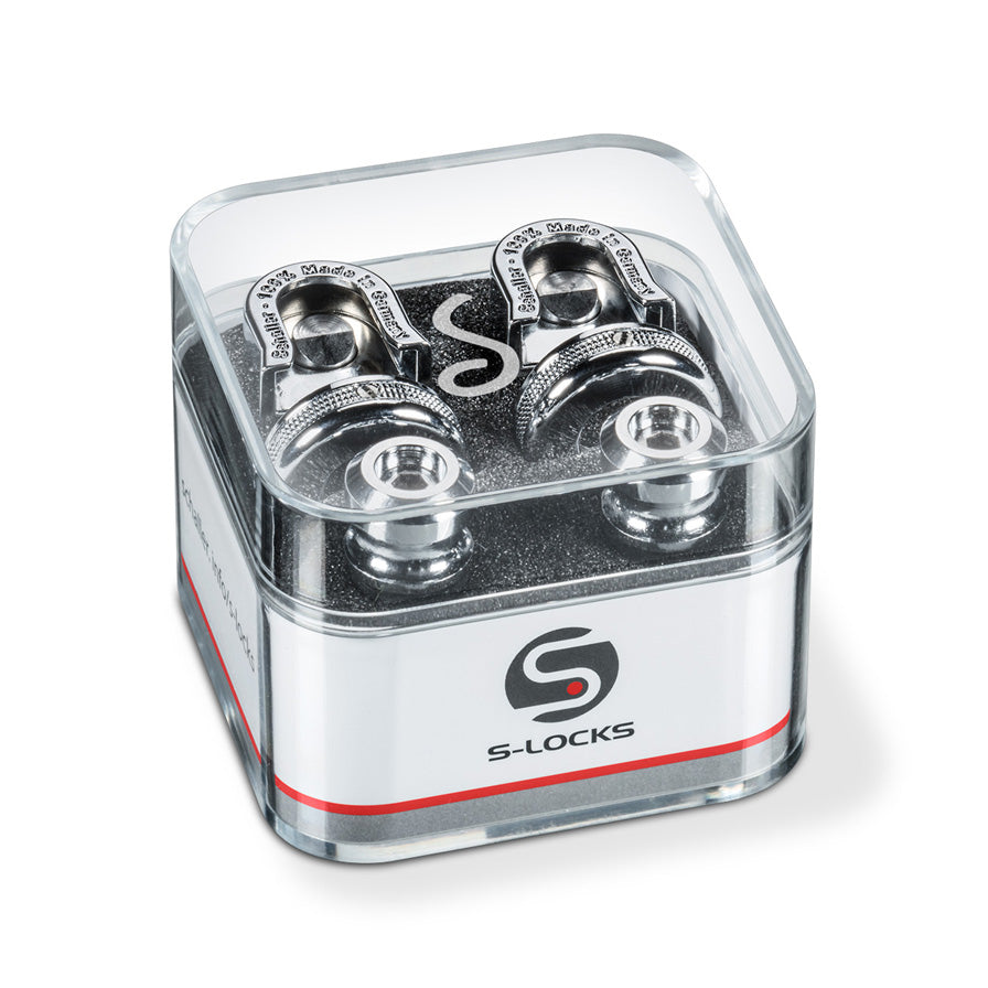Schaller Strap Locks Chrome SCH14010201