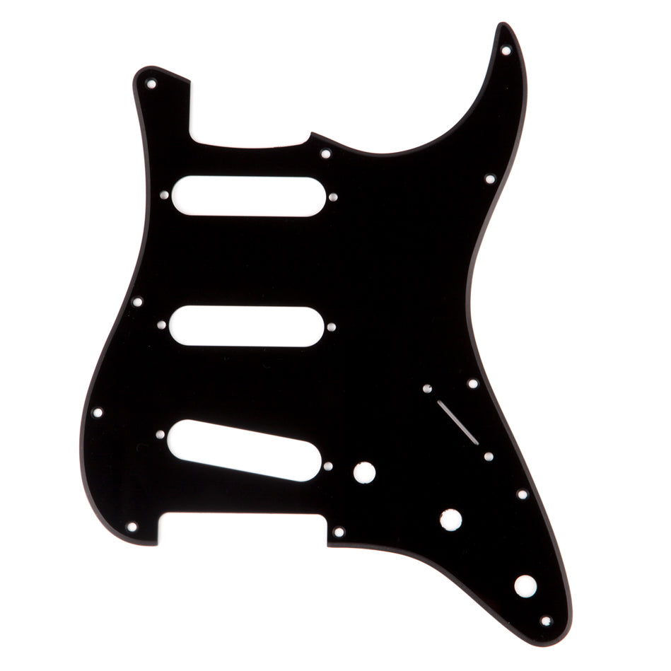 Fender 11-Hole Modern 1-Ply Stratocaster S/S/S Pickguard Black