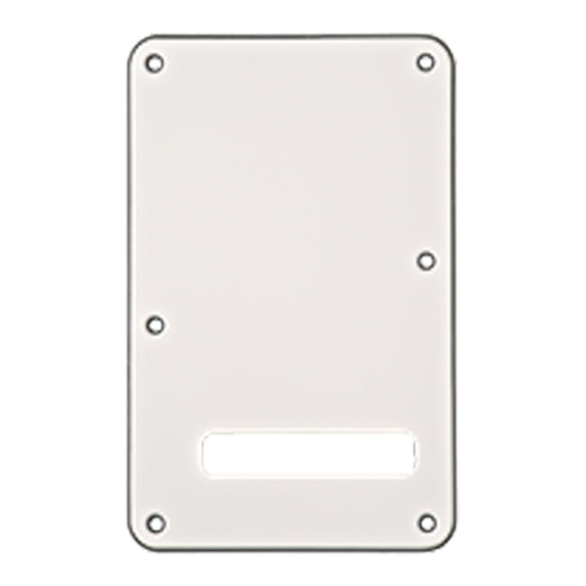Fender Stratocaster Modern Style Tremolo Backplates White