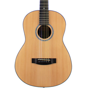 Maverick Guitars 3/4 Size Acoustic Natural Left Handed w/Gig Bag M34A-NLH