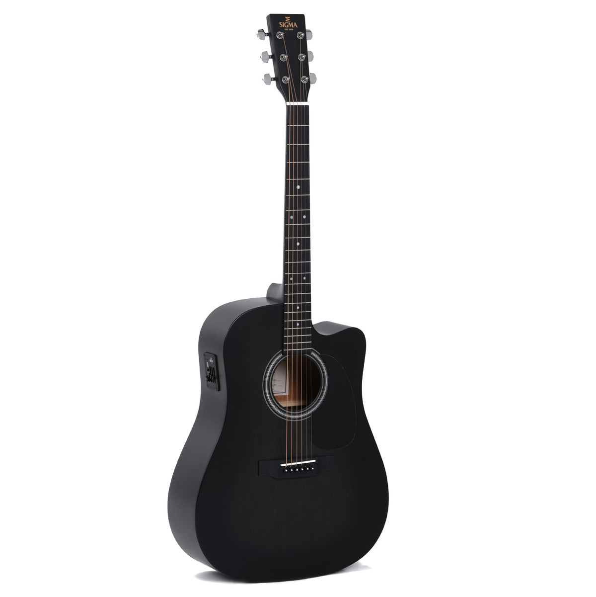 Sigma DMCE-BKB  SE Series Acoustic/Electric Black