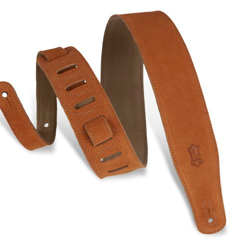 Levy's MS26-CPR Hand-Brushed Suede Guitar Strap