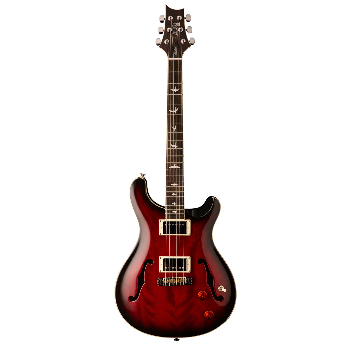 Paul Reed Smith (PRS) SE Hollowbody Standard Fire Red Burst w/Case