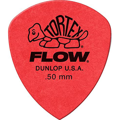 Jim Dunlop Tortex Flow 12 Pick Pack .50mm 558P.50