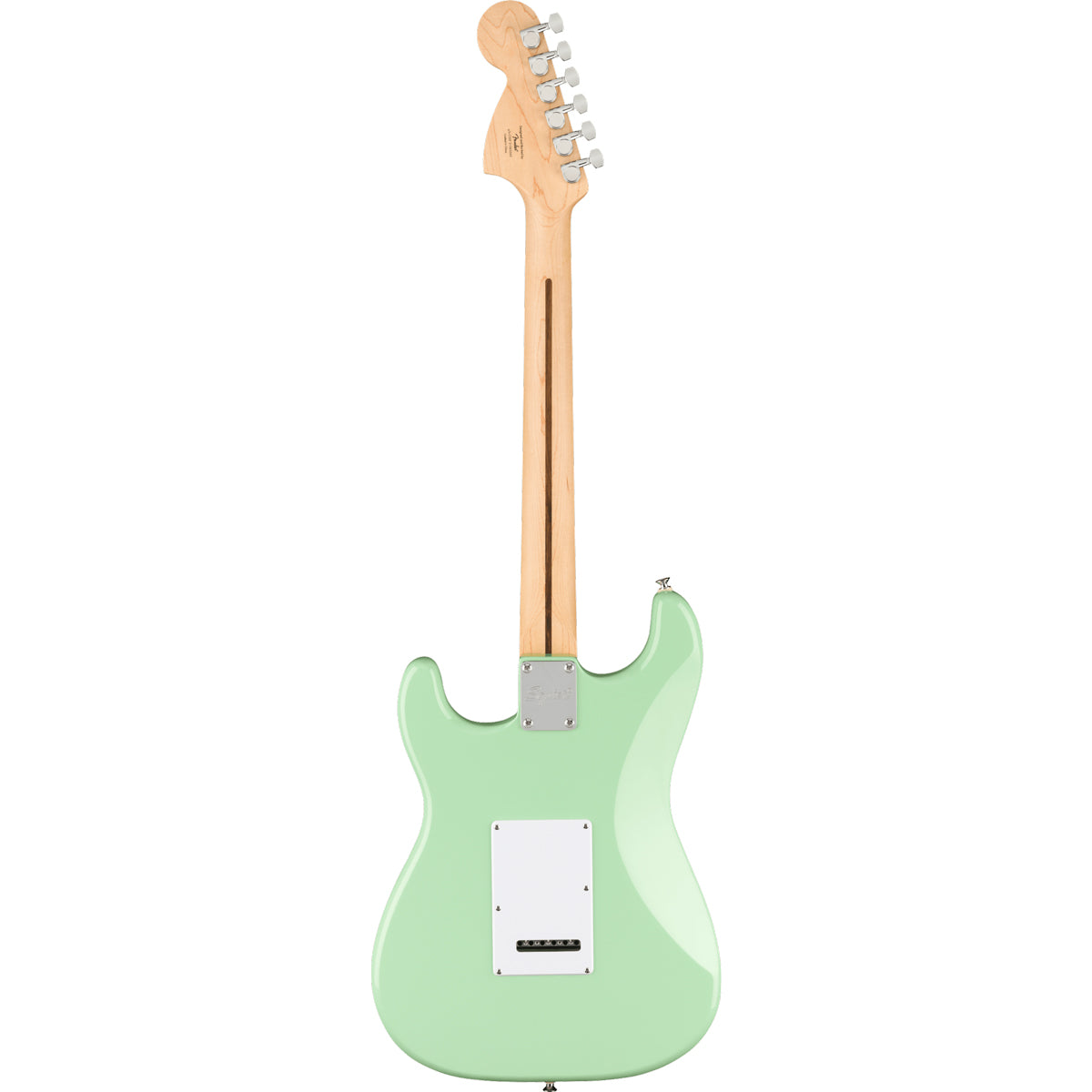 Squier FSR Affinity Series Stratocaster Laurel Fingerboard White Pickguard Surf Green