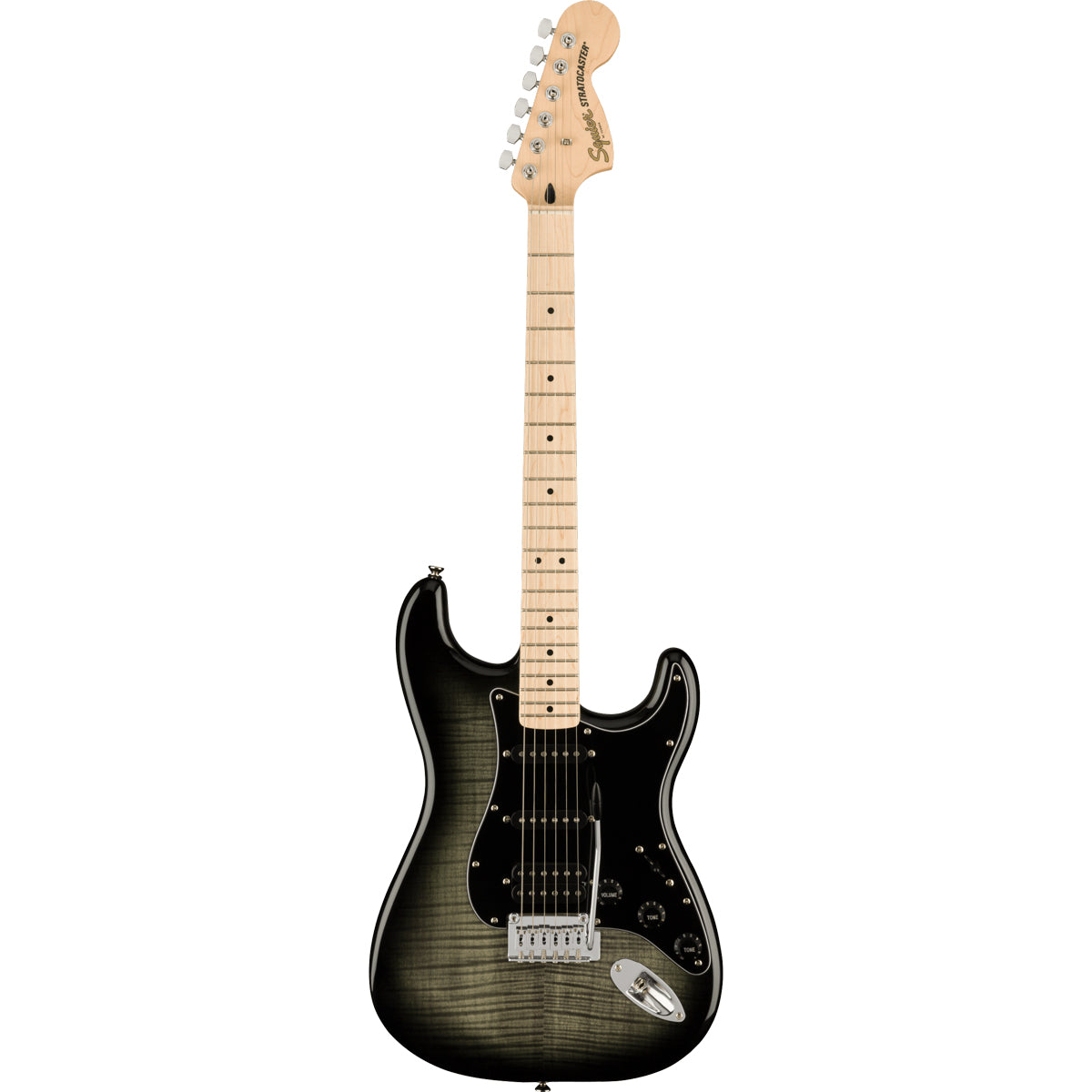 Squier Affinity Series Stratocaster FMT HSS Black Burst