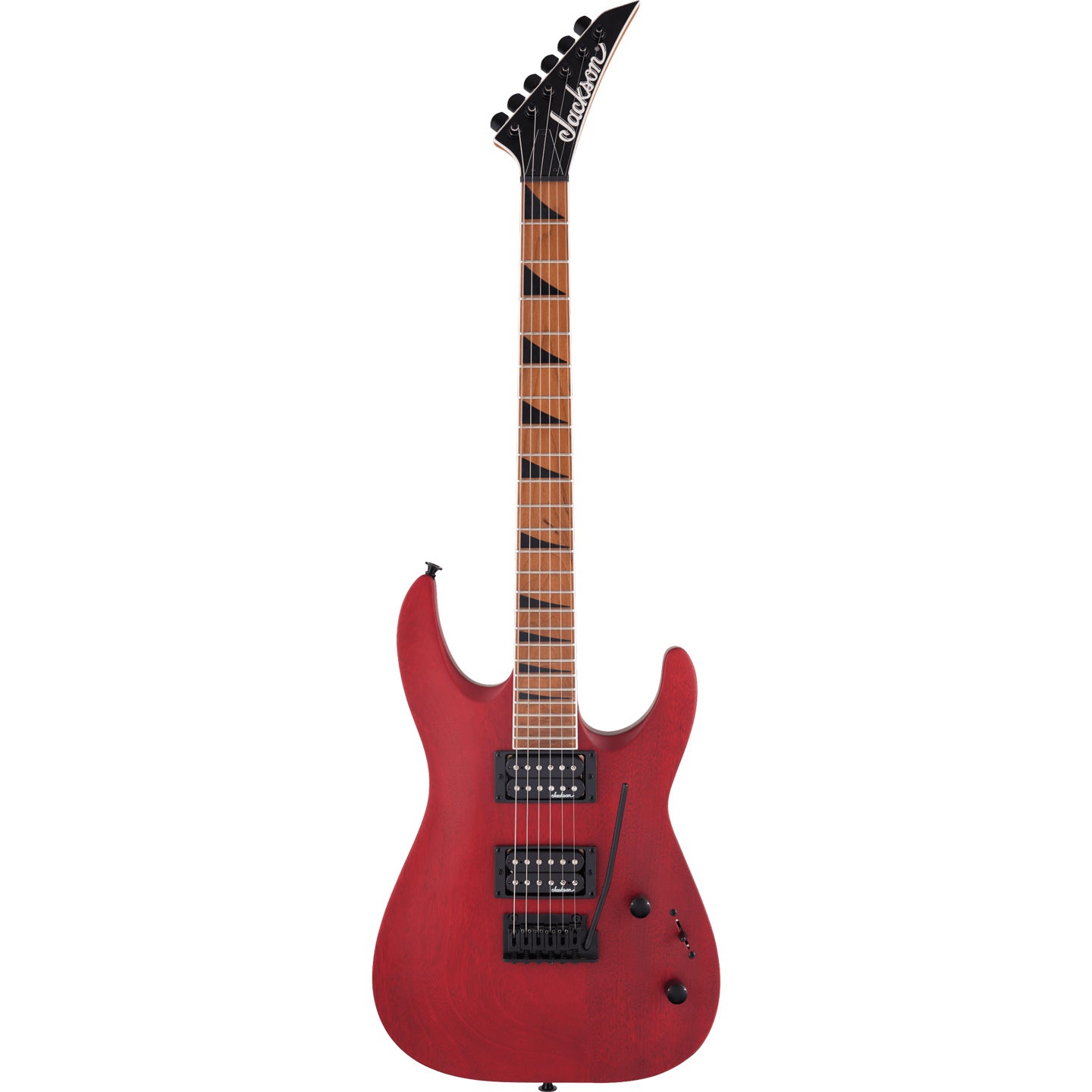 Jackson JS Series Dinky Arch Top JS24 DKAM Caramelized Maple  Fingerboard Red Stain