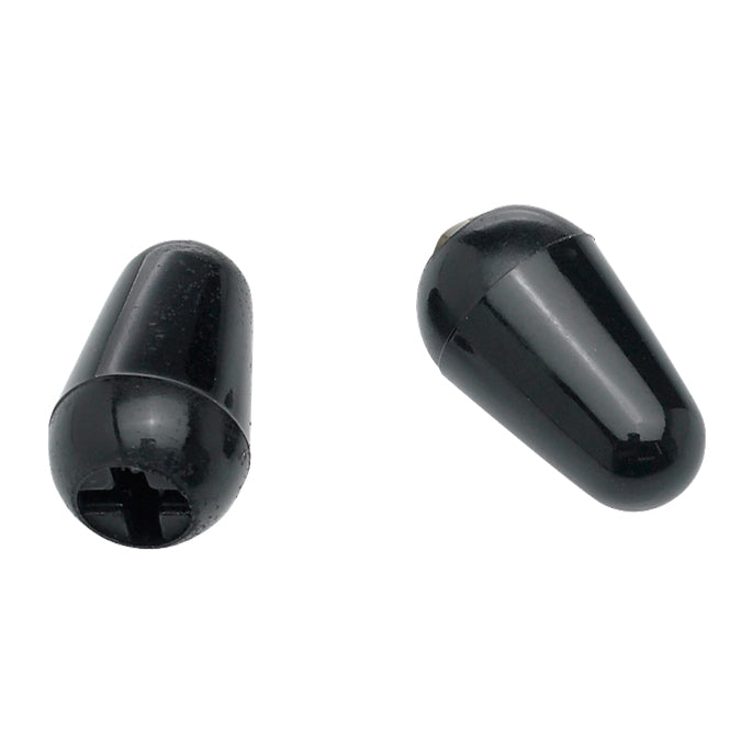 Fender Stratocaster Switch Tips - Black (2)